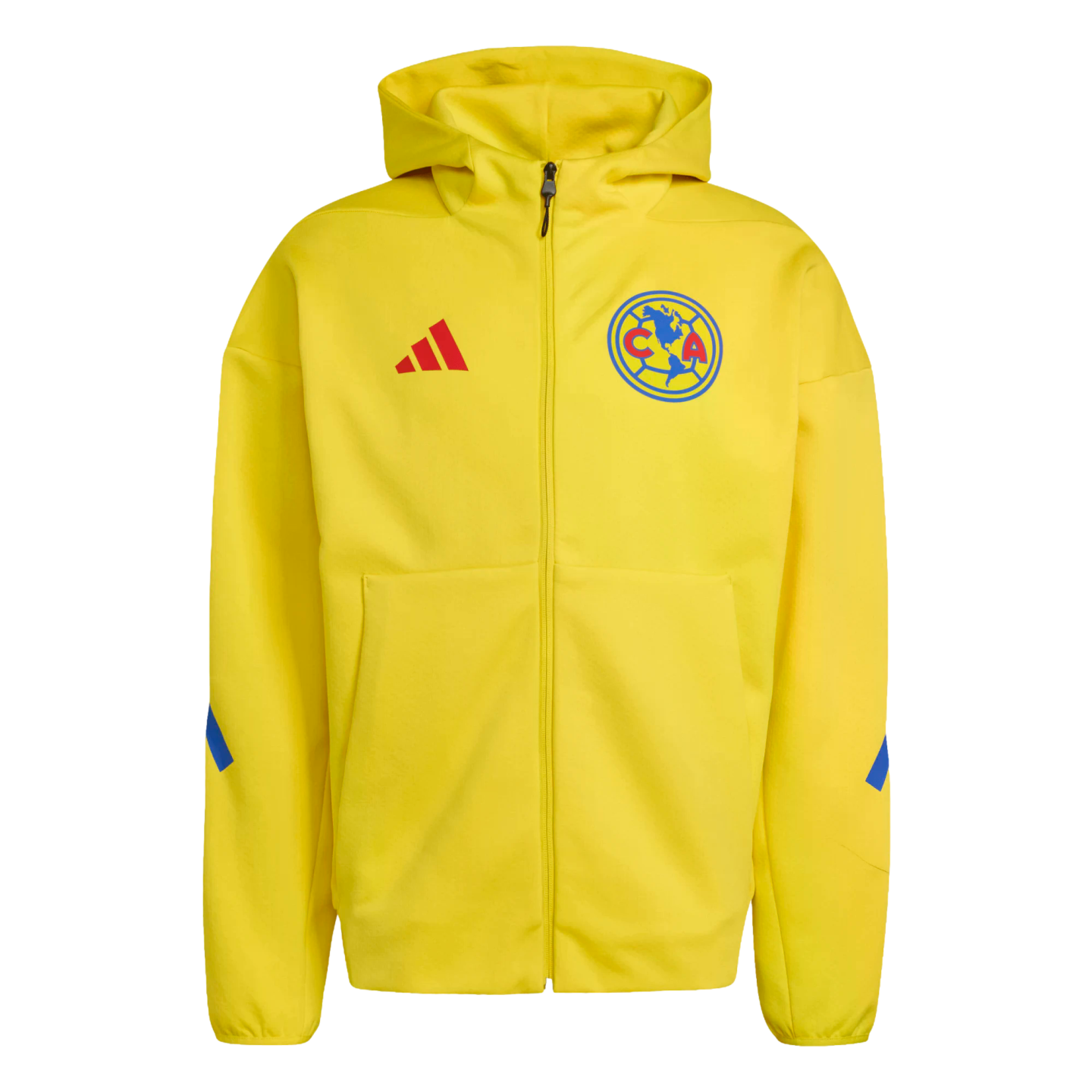 Adidas Club America Anthem Jacket Soccer KC4415 Yellow – Stefans