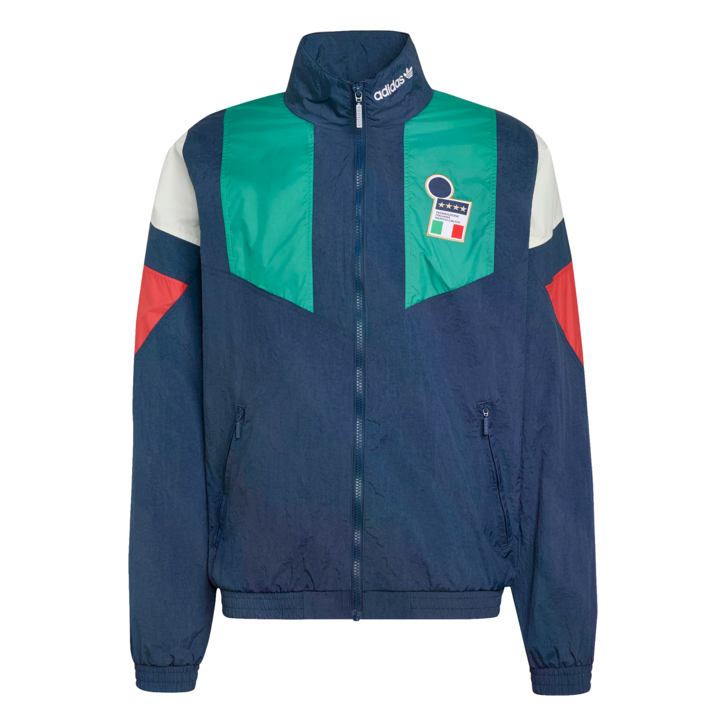 Italy EQT Track Top Jacket Soccer KG2595 Navy Blue – Stefans Soccer