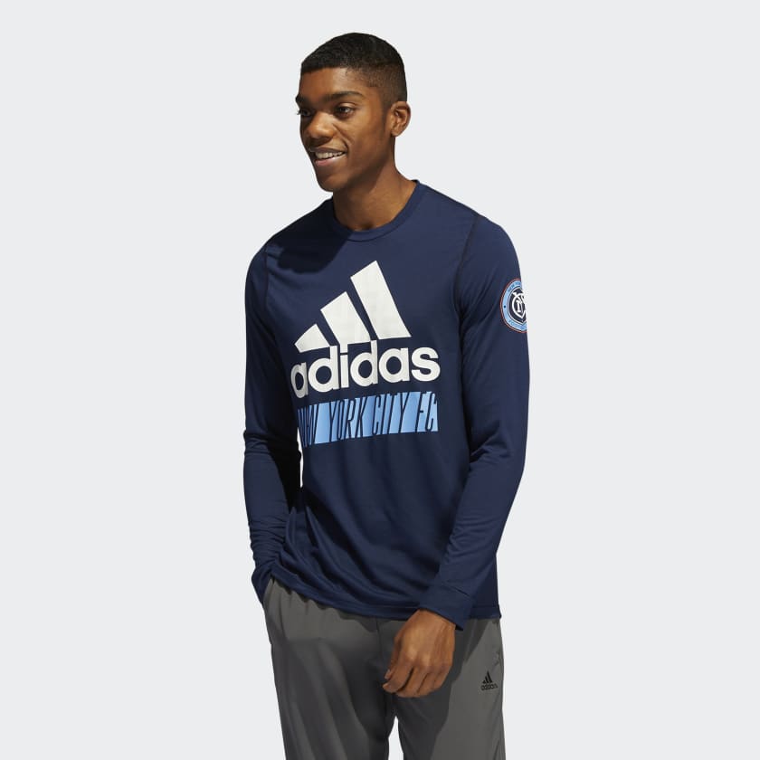 Adidas New York City FC Creator Long Sleeve Tee