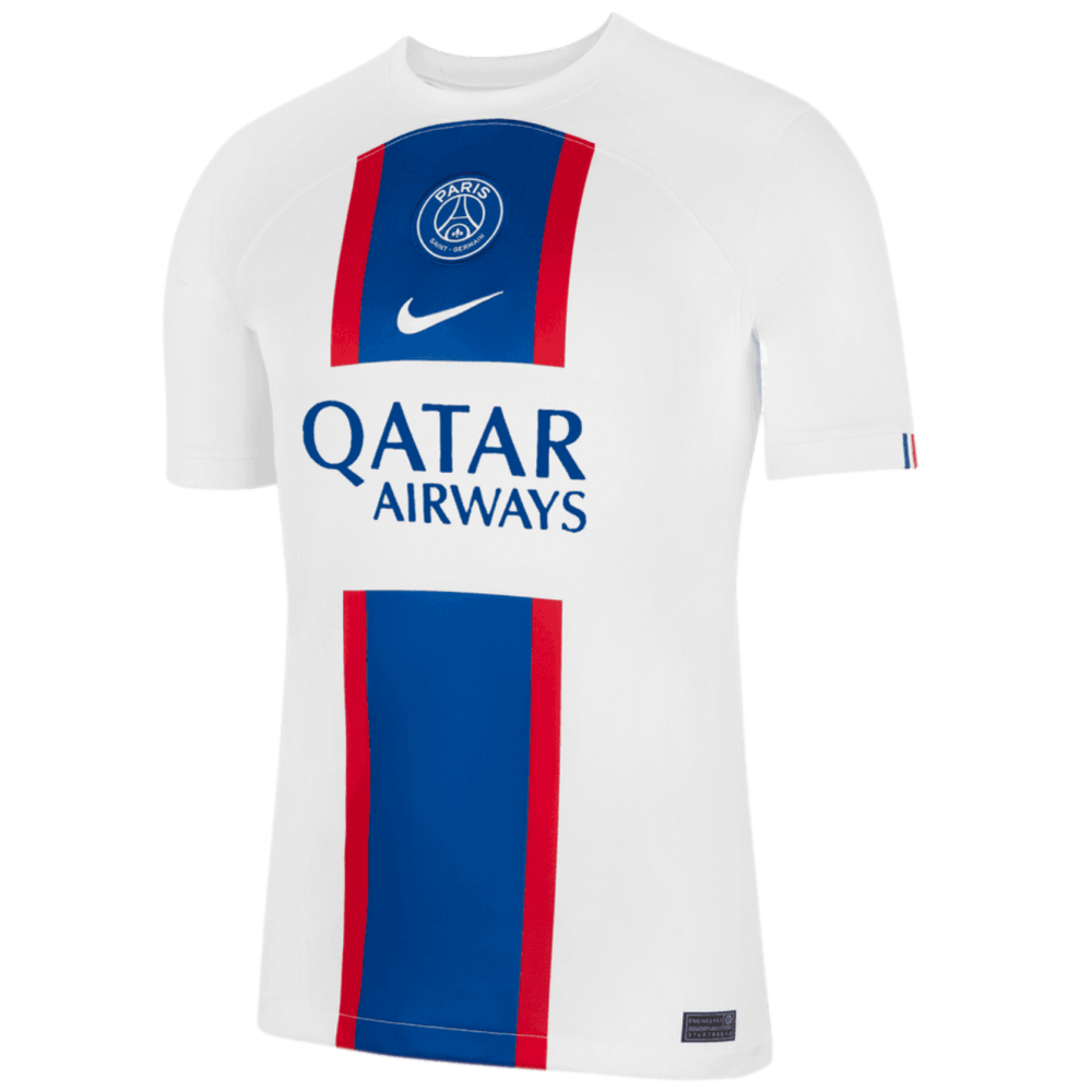 Men's Nike Paris Saint-Germain 22/23 Replica Third Jersey - White