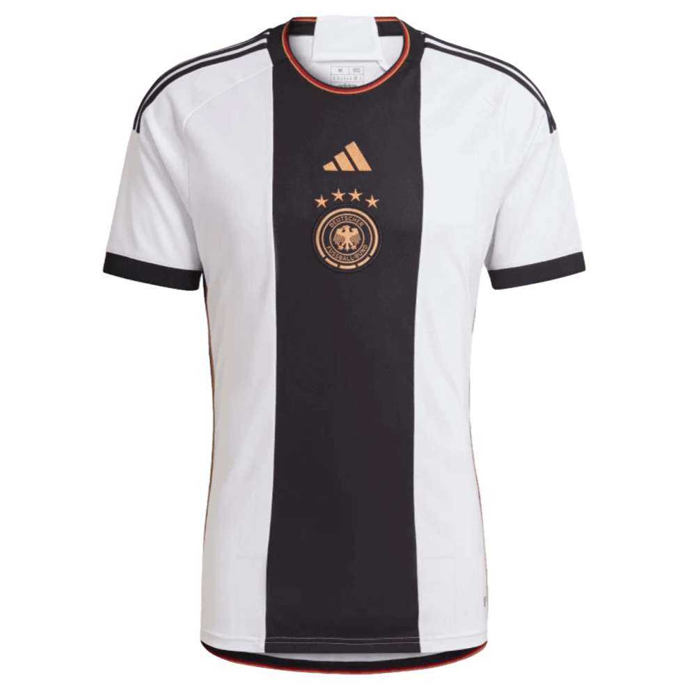 Camiseta local de Adidas para el Mundial de Alemania 2022 para hombre Stefans Soccer