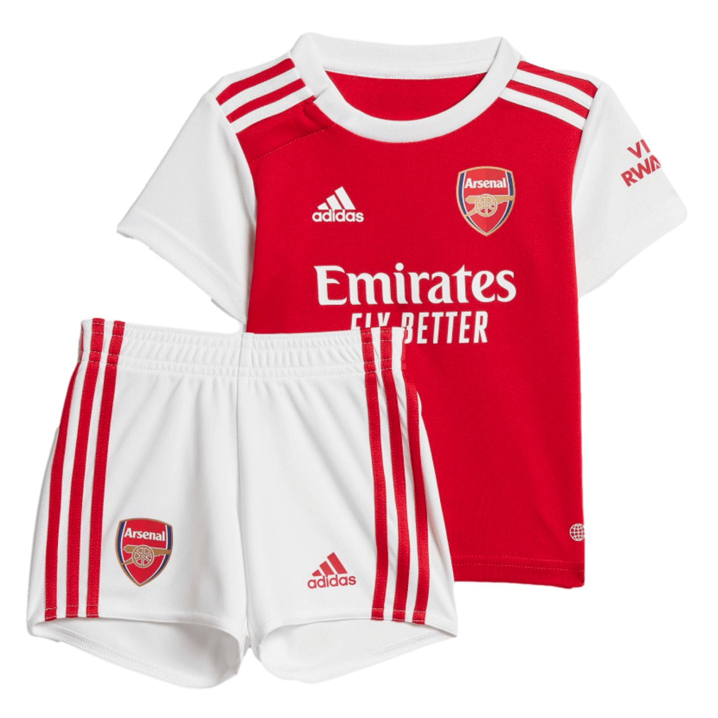 Adidas Arsenal 22/23 Infant Home Mini Kit Soccer HA5343 Red
