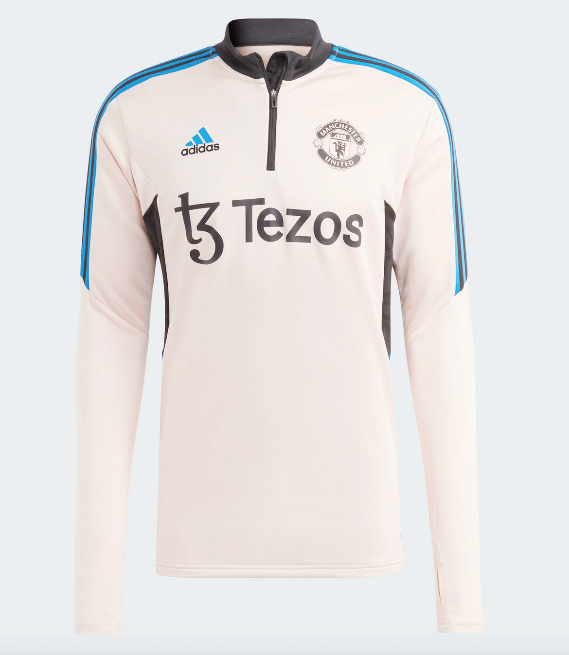 Adidas pink training top on sale