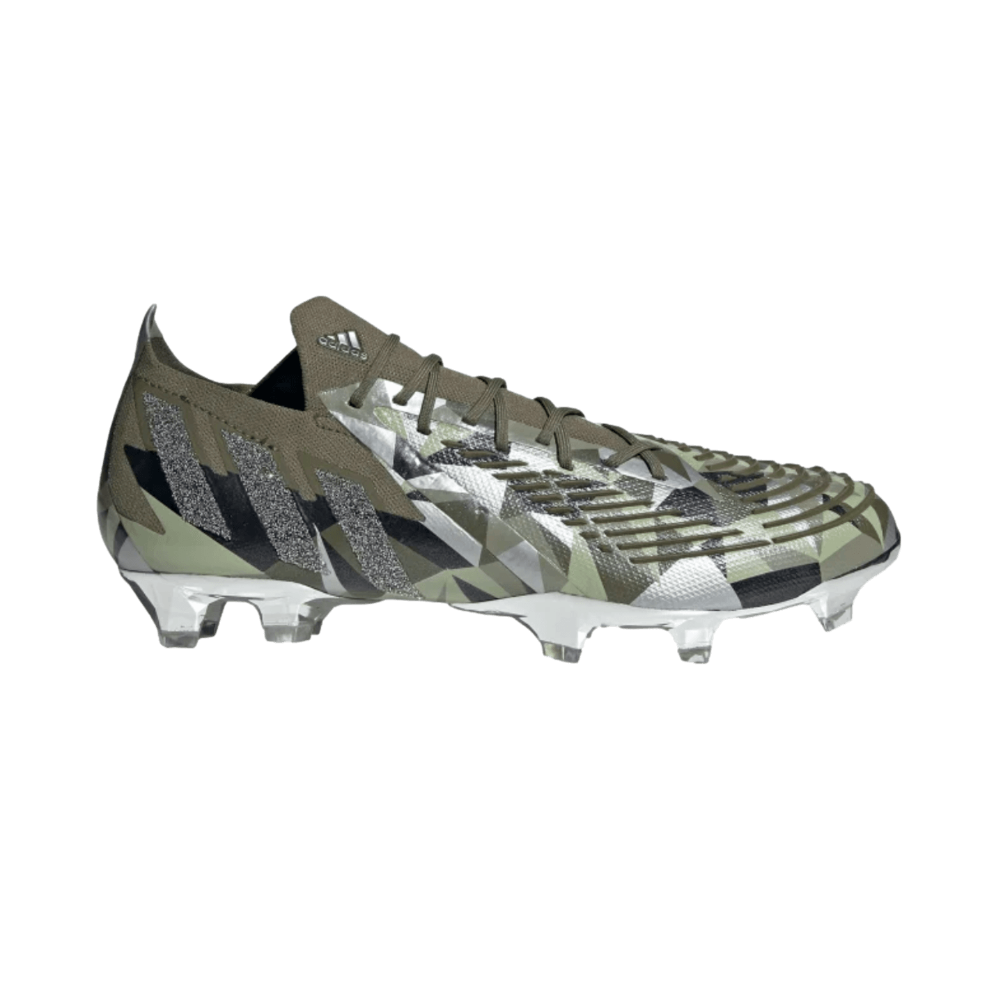 Adidas Predator Edge Crystal.1 Low Firm Ground Cleats Soccer GX3910 White Adidas Predator Edge Crystal.1 Low Firm Ground Cleats Soccer GX3910 White
