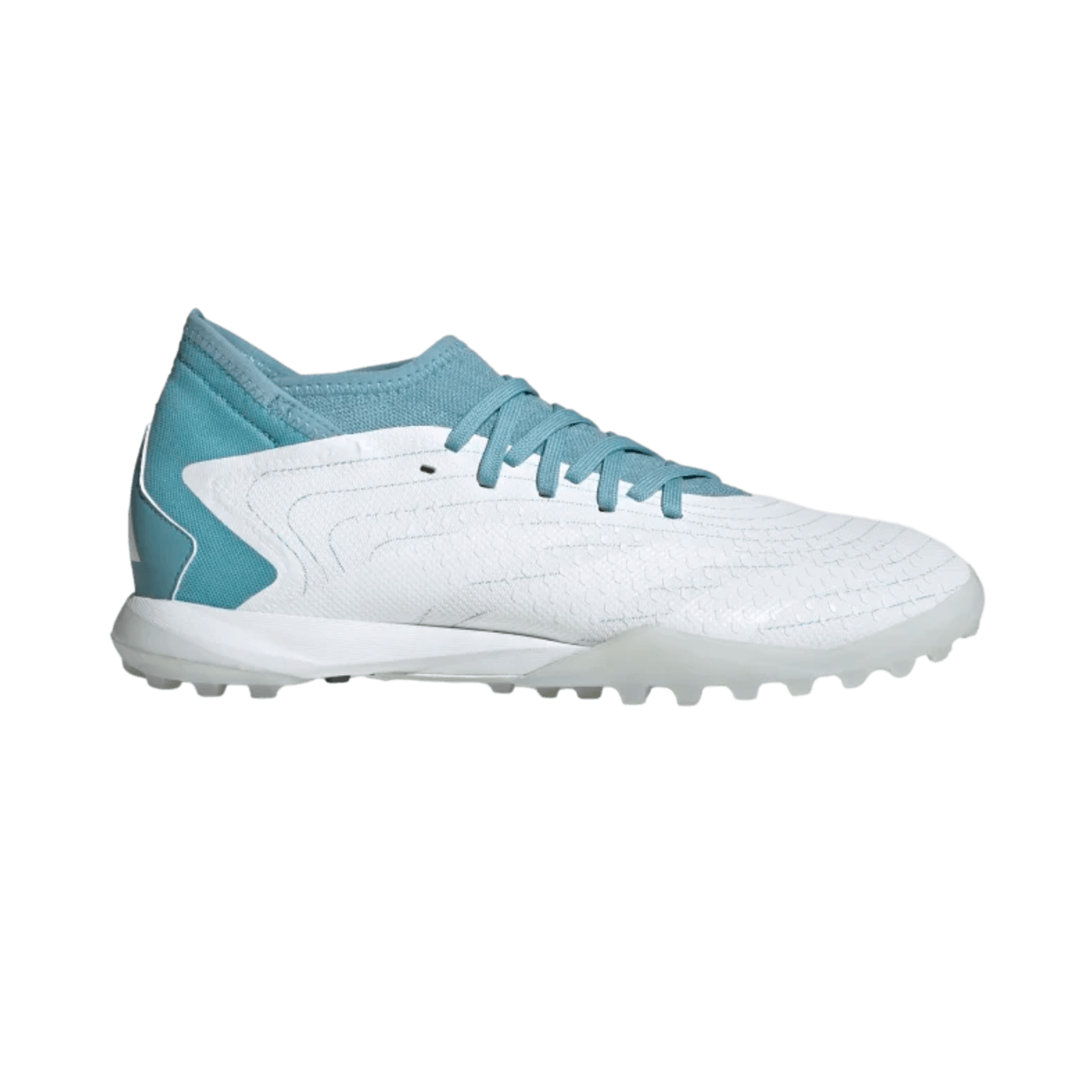 Botas de fútbol para césped artificial Adidas Predator ID9325 color blanco