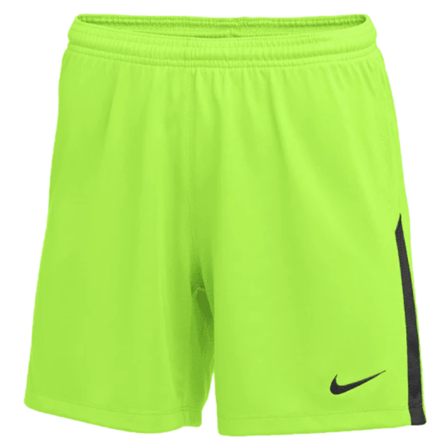 Nike Dri-Fit League Knit II Womens Shorts Soccer BV6858-702 Yellow