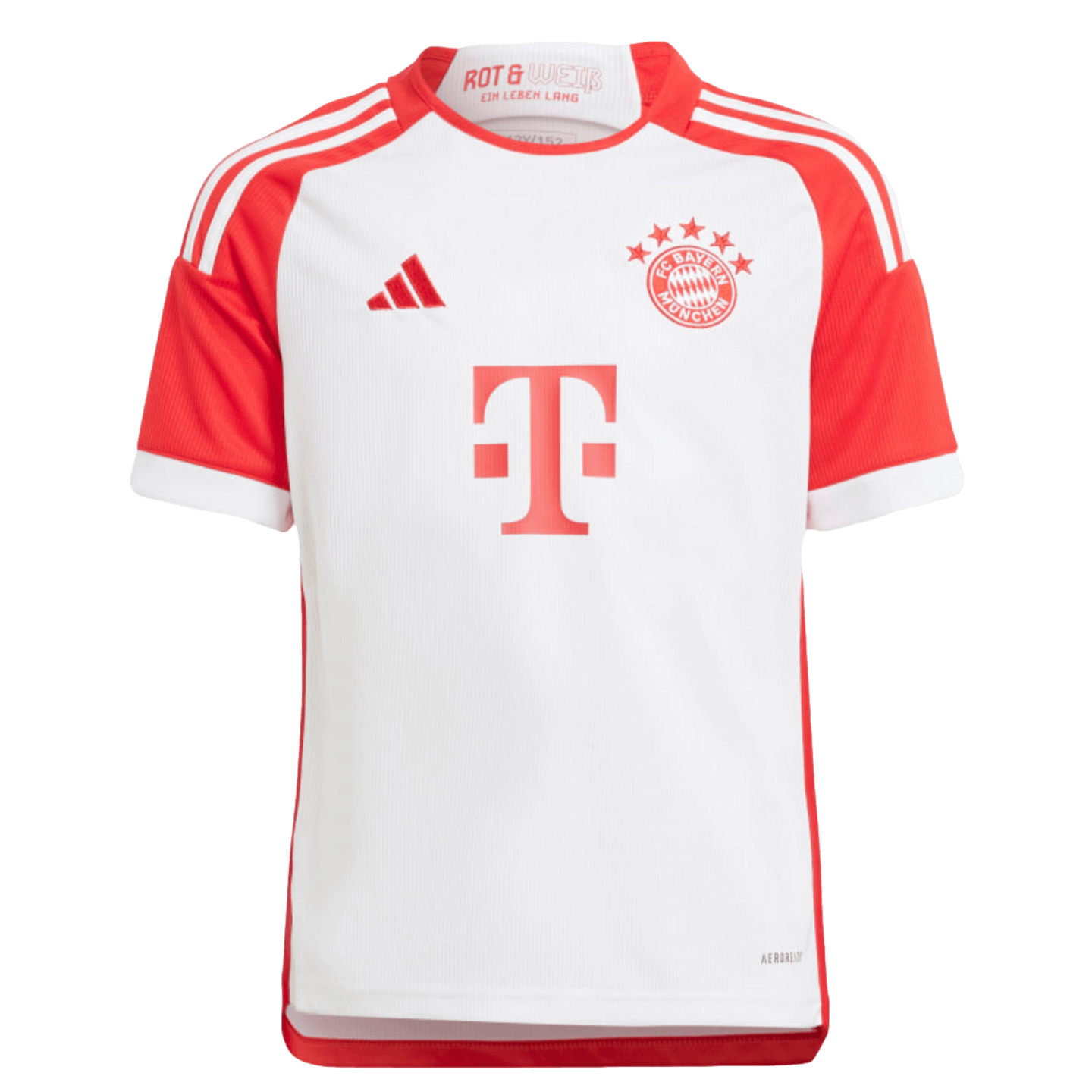 Adidas Bayern Munich 23/24 Youth Home Jersey Soccer IB1480 Red
