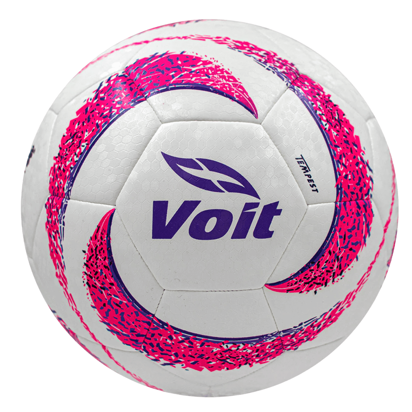 Voit Tempest Pink Apertura 23 Hybrid Training Replica Soccer Ball 83599