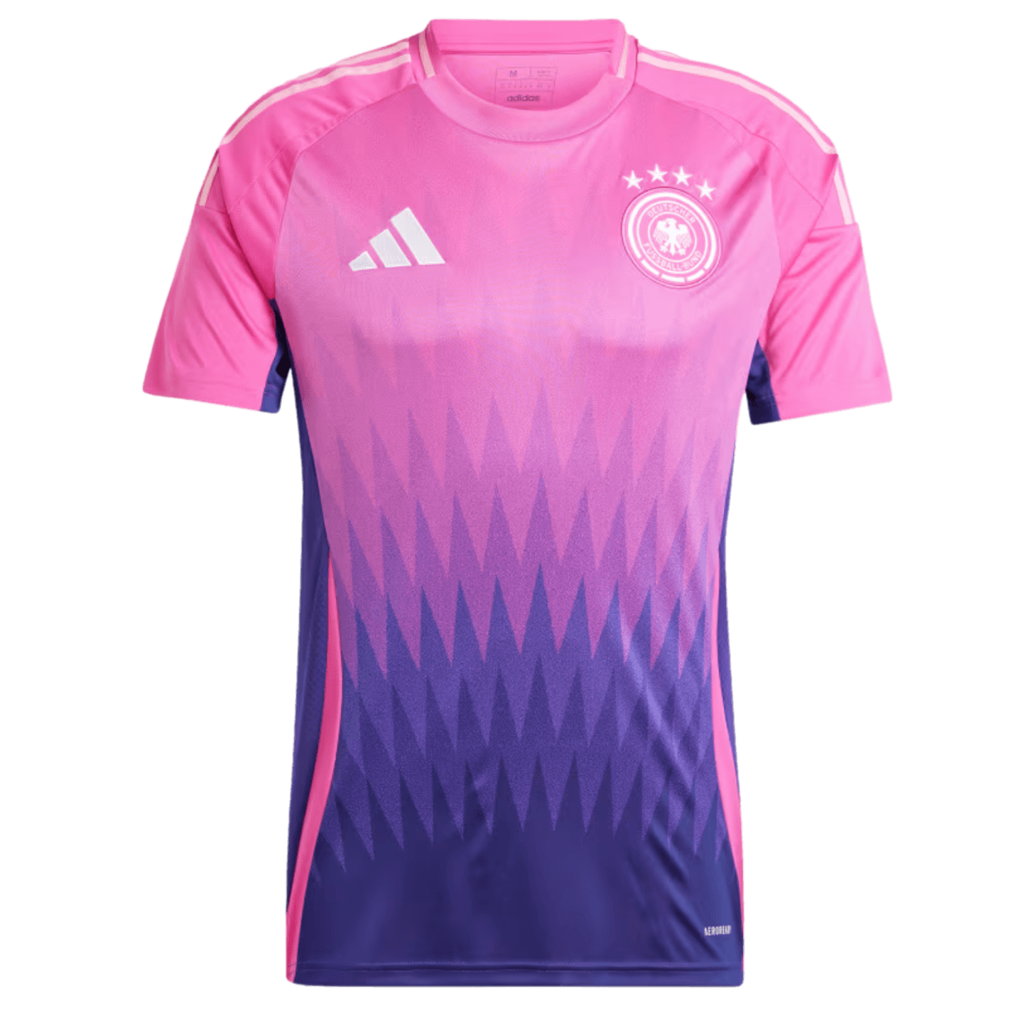 Camiseta de fútbol visitante de Alemania 2024 de Adidas IP8158 negra