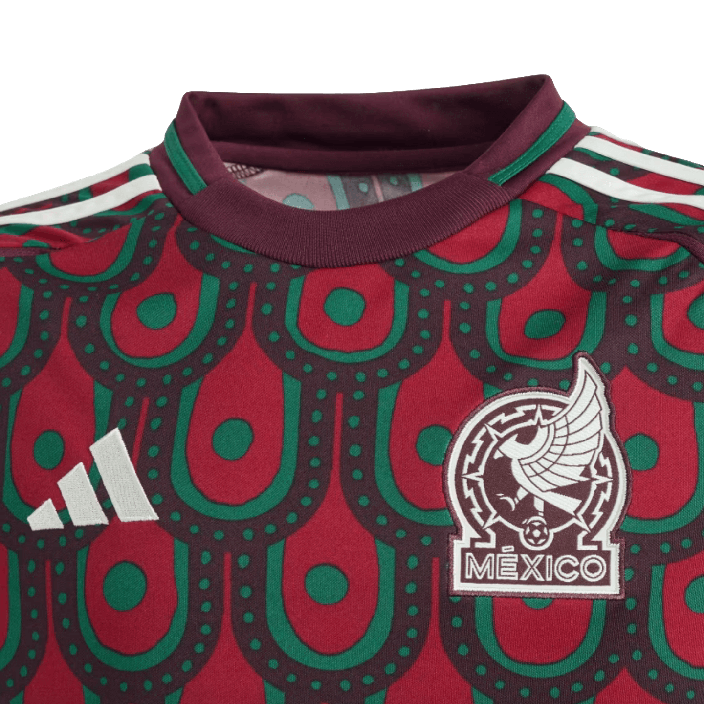 Adidas Mexico 2024 Youth Home Jersey IP6364