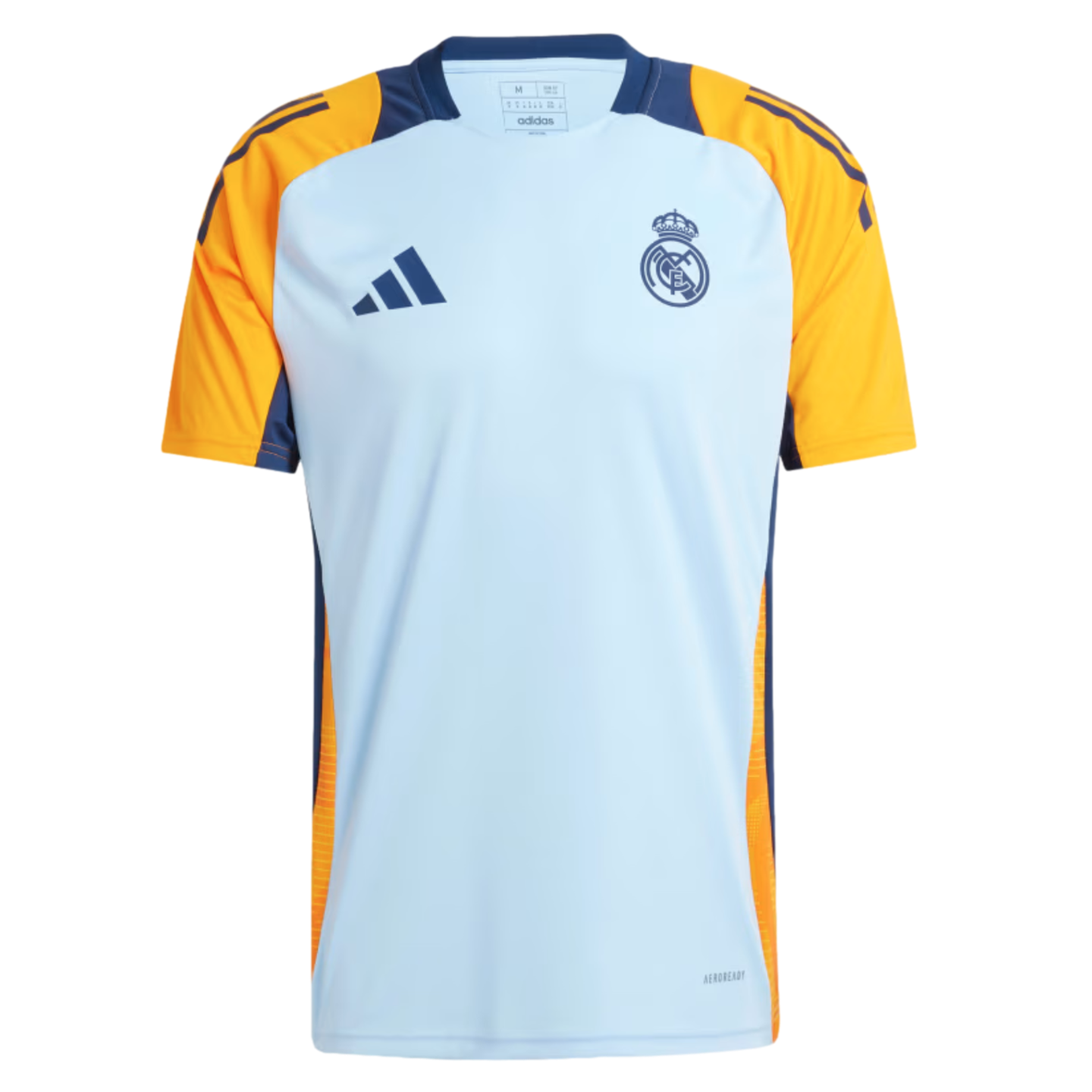 Camiseta de entrenamiento de futbol del Real Madrid de Adidas IT5125 azul