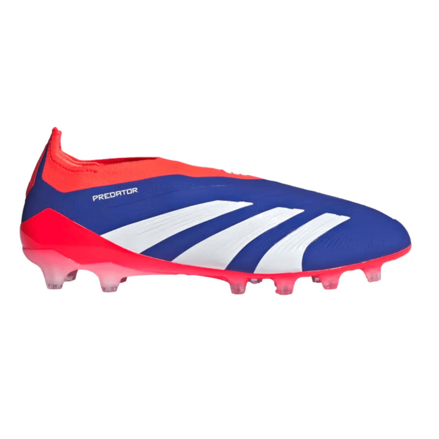 Botas de futbol para cesped artificial sin cordones Adidas Predator Elite IF6430 azul