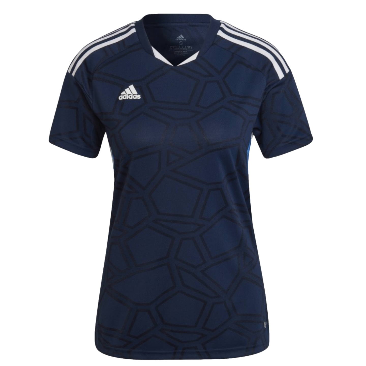 Camiseta de futbol para mujer Adidas Condivo 22 Match Day HA3542 azul marino
