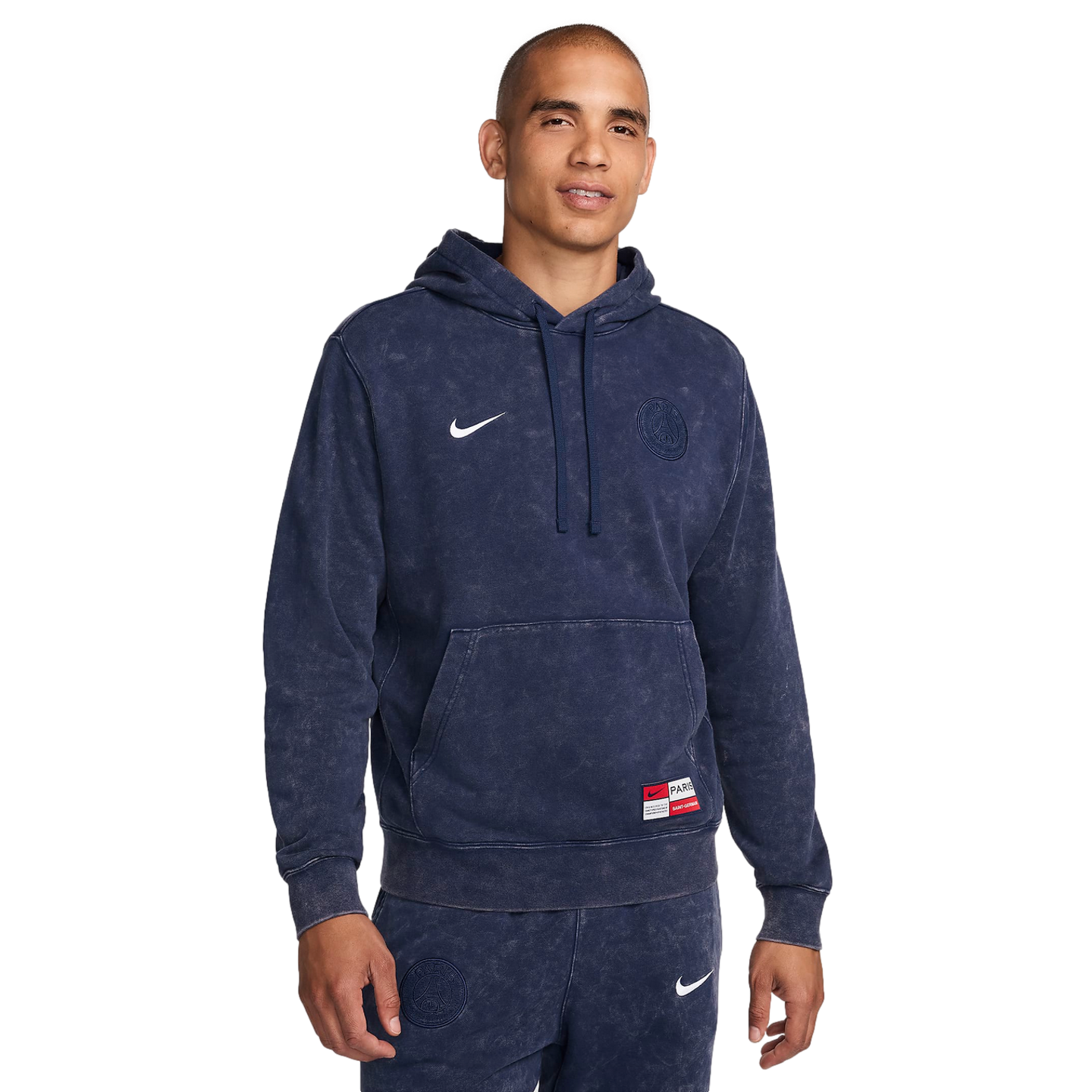 nike navy blue pullover hoodie