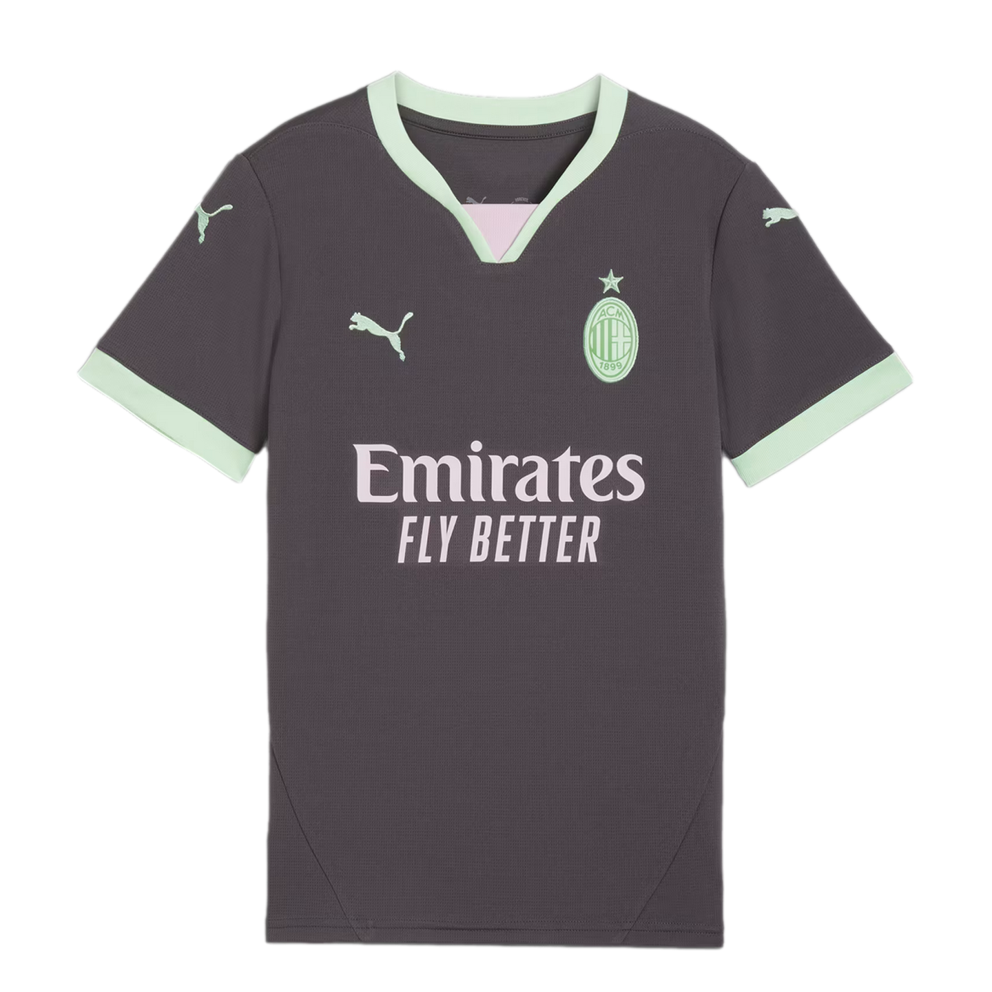 Puma AC Milan 24/25 Youth Third Jersey Soccer 775037-03 Grey