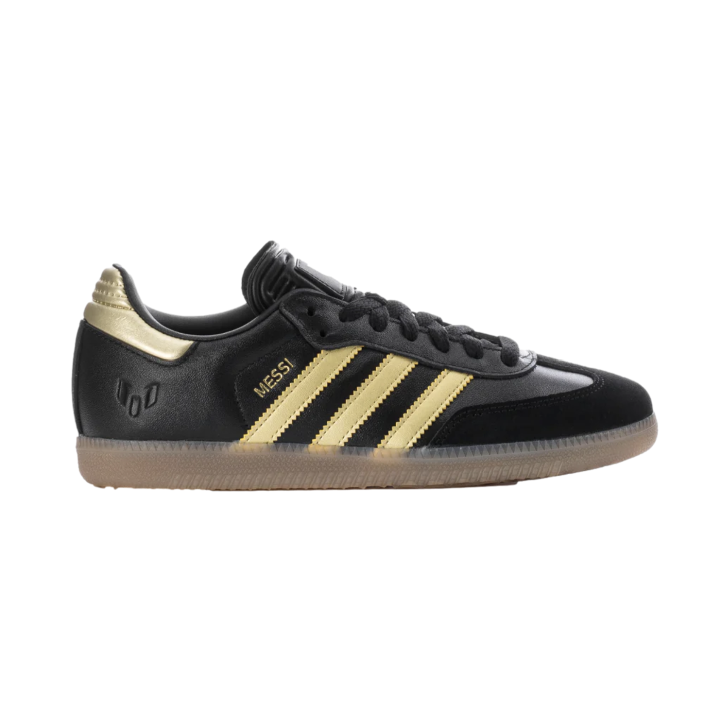 adidas gazelle silver green womens adidas Kids' Samba Messi Indoor Soccer Shoes, Size 11, Black/Gold
