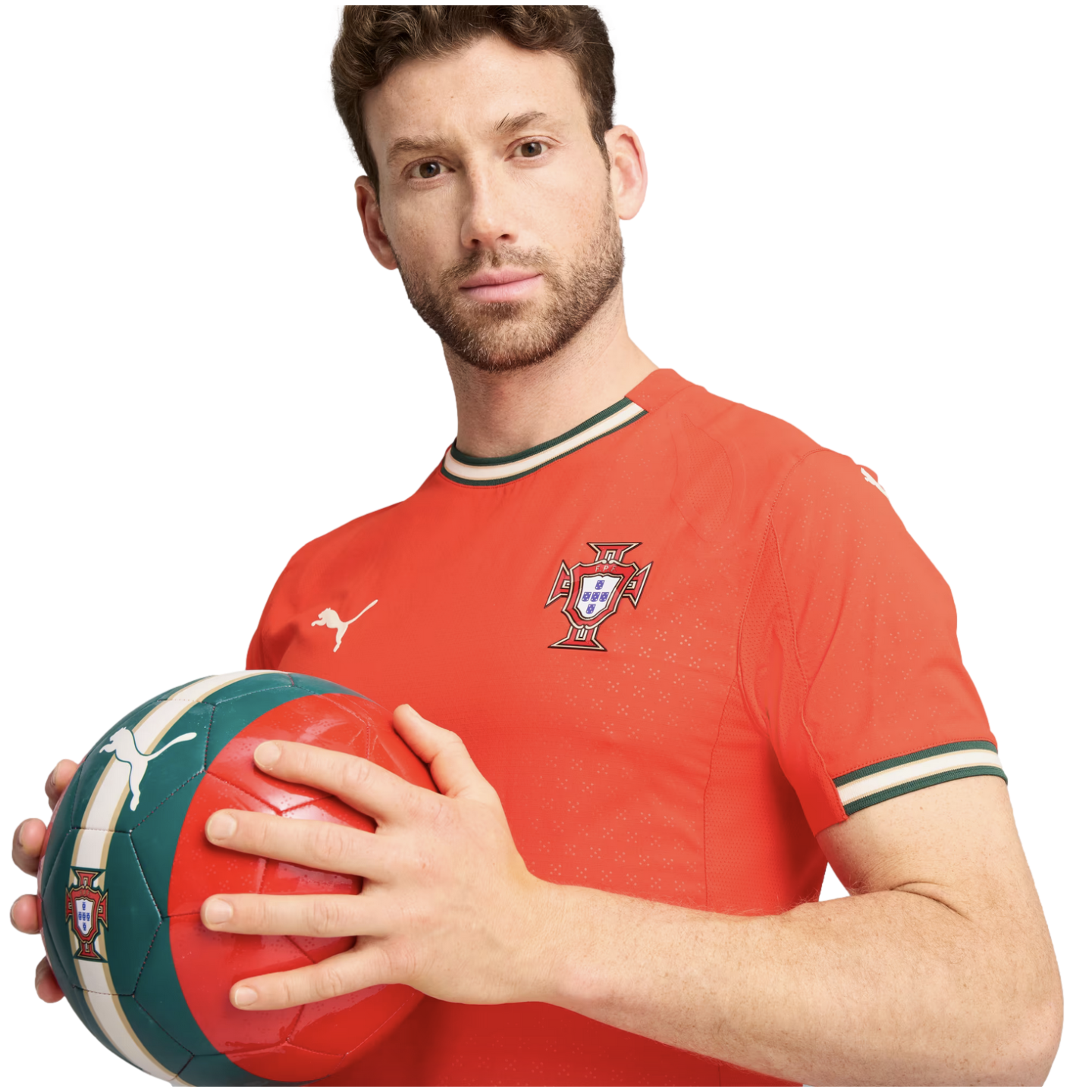 Puma Portugal 2025 Authentic Home Jersey 780766-01