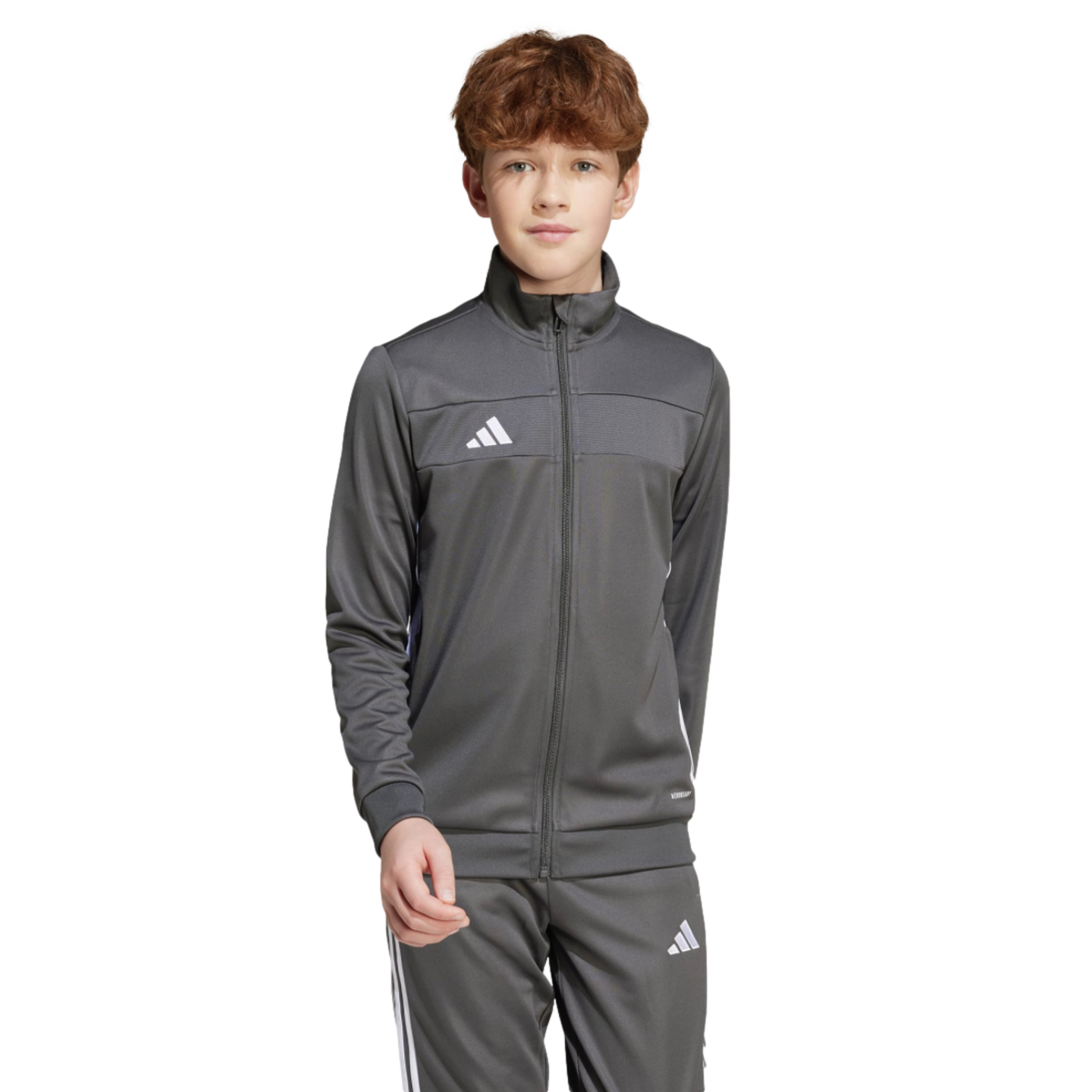 Adidas Tiro 25 Essentials Youth Training Jacket - Grey JM3749