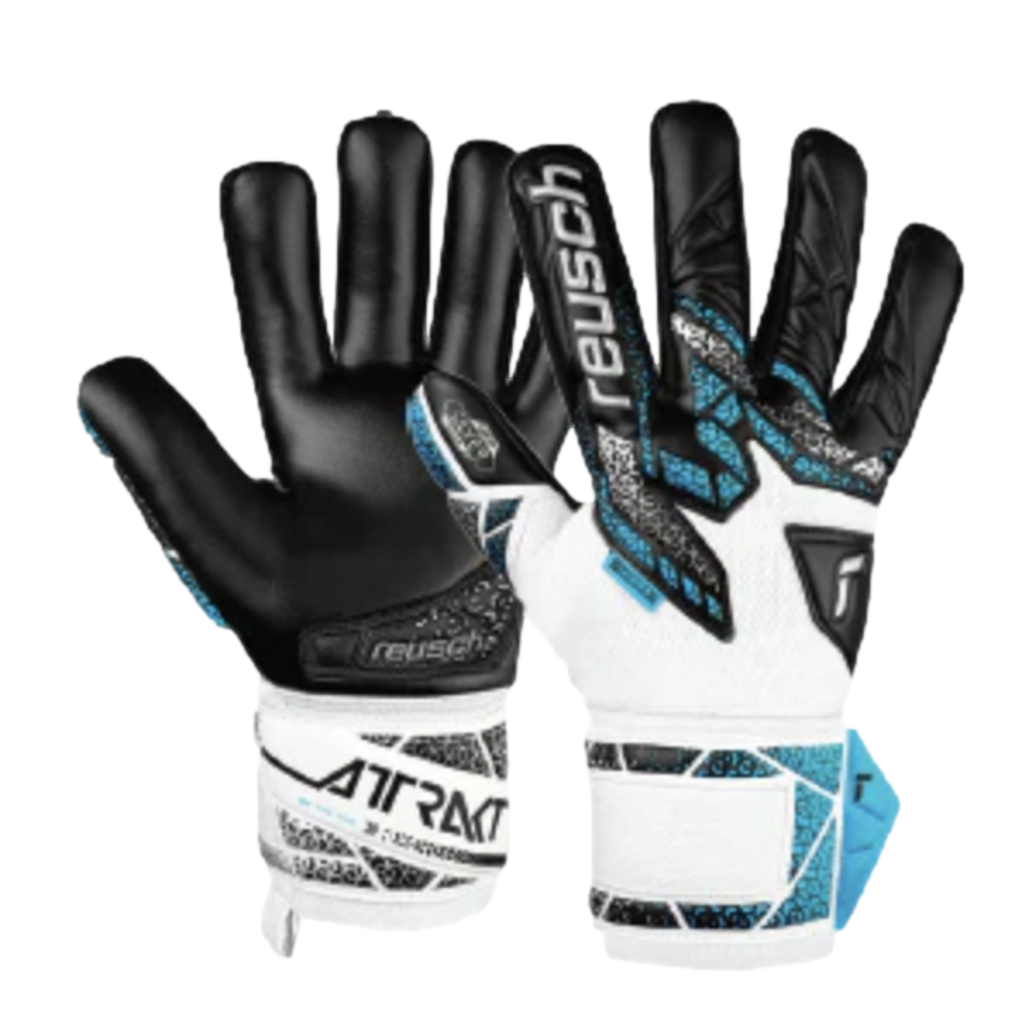 Reusch Attrakt Silver NC Finger Support Goalkeeper Gloves 5560250-1125