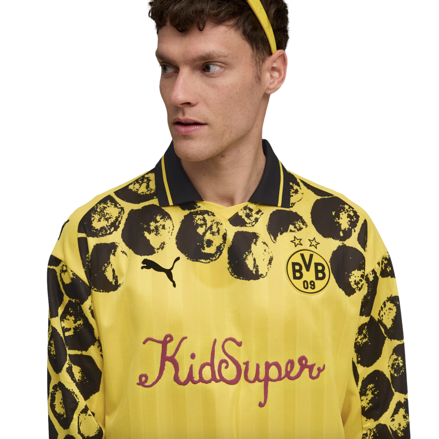 Puma Borussia Dortmund x KidSuper CWC Long Sleeve Retro Jersey 782753-02