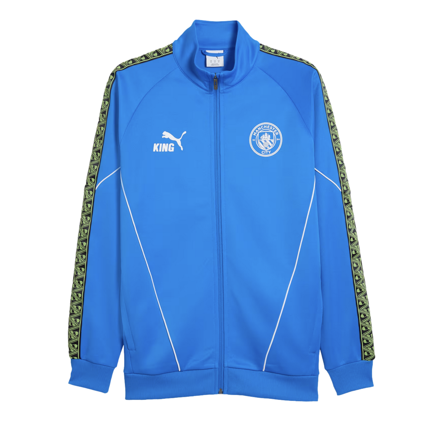 Puma Manchester City King Anthem Jacket Soccer 782173-23 Blue