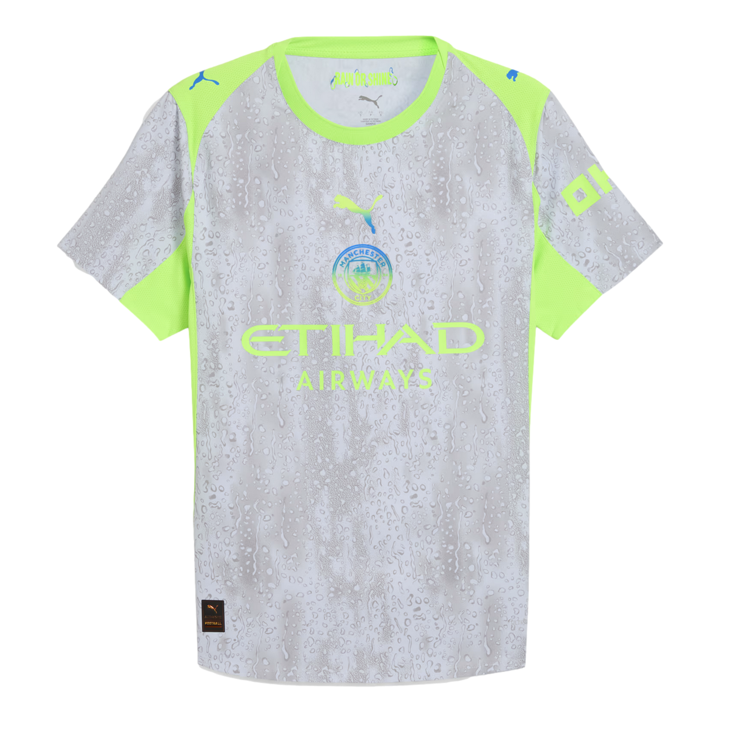 Puma Manchester City 25/26 Authentic Third Jersey Soccer 780360-03 Puma Manchester City 25/26 Authentic Third Jersey Soccer 780360-03