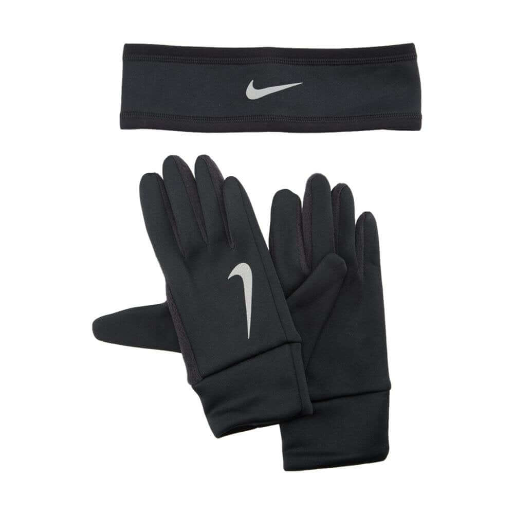 nike women's run headband and glove set