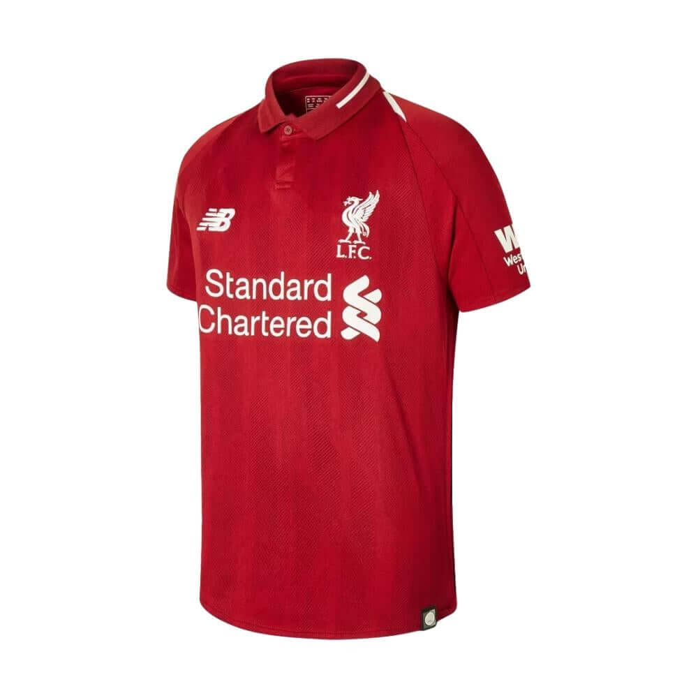 New Balance Liverpool 18 19 Home Youth Short Sleeve Jersey Stefans Soccer