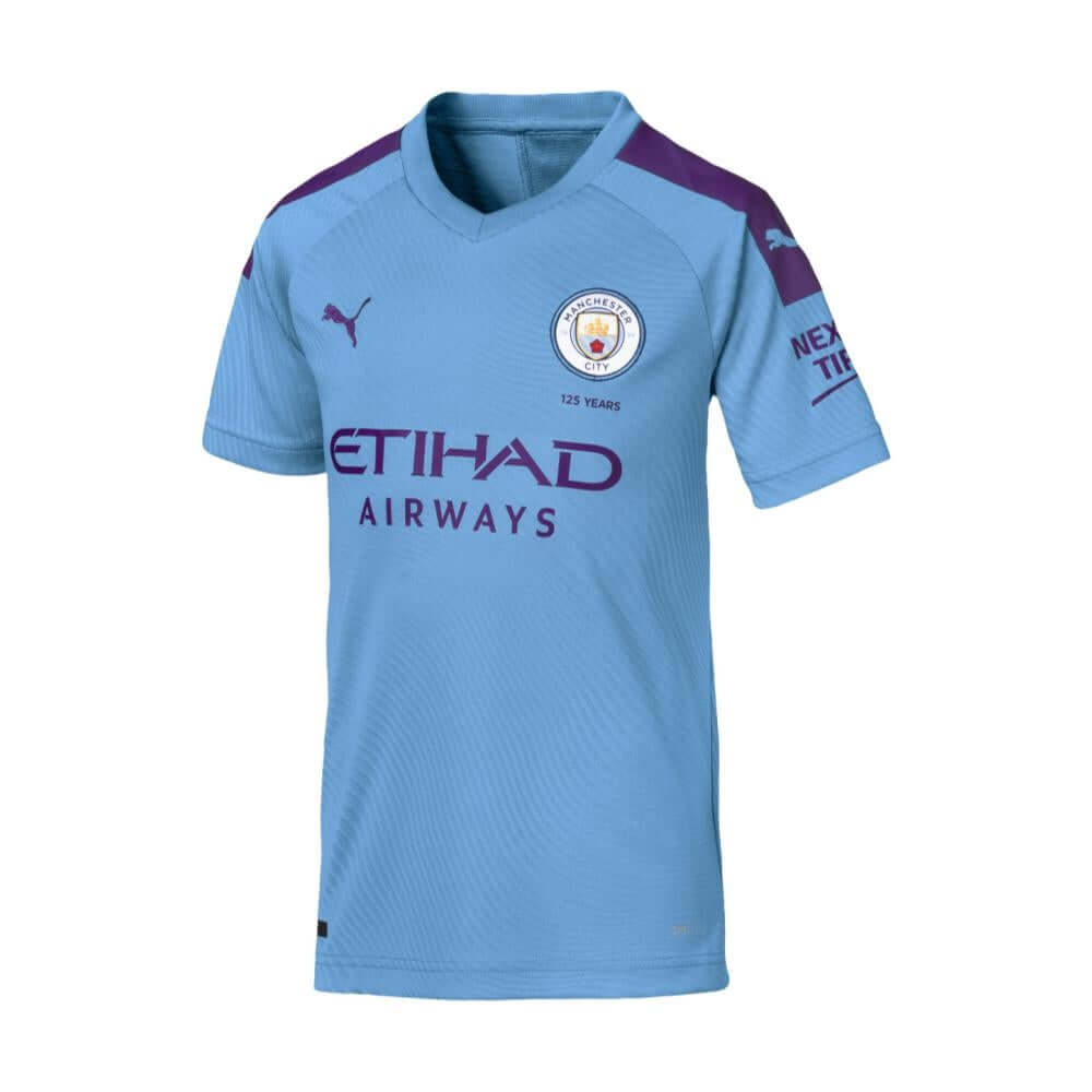 Puma Manchester City 19/20 Youth Home Jersey (with sponsor