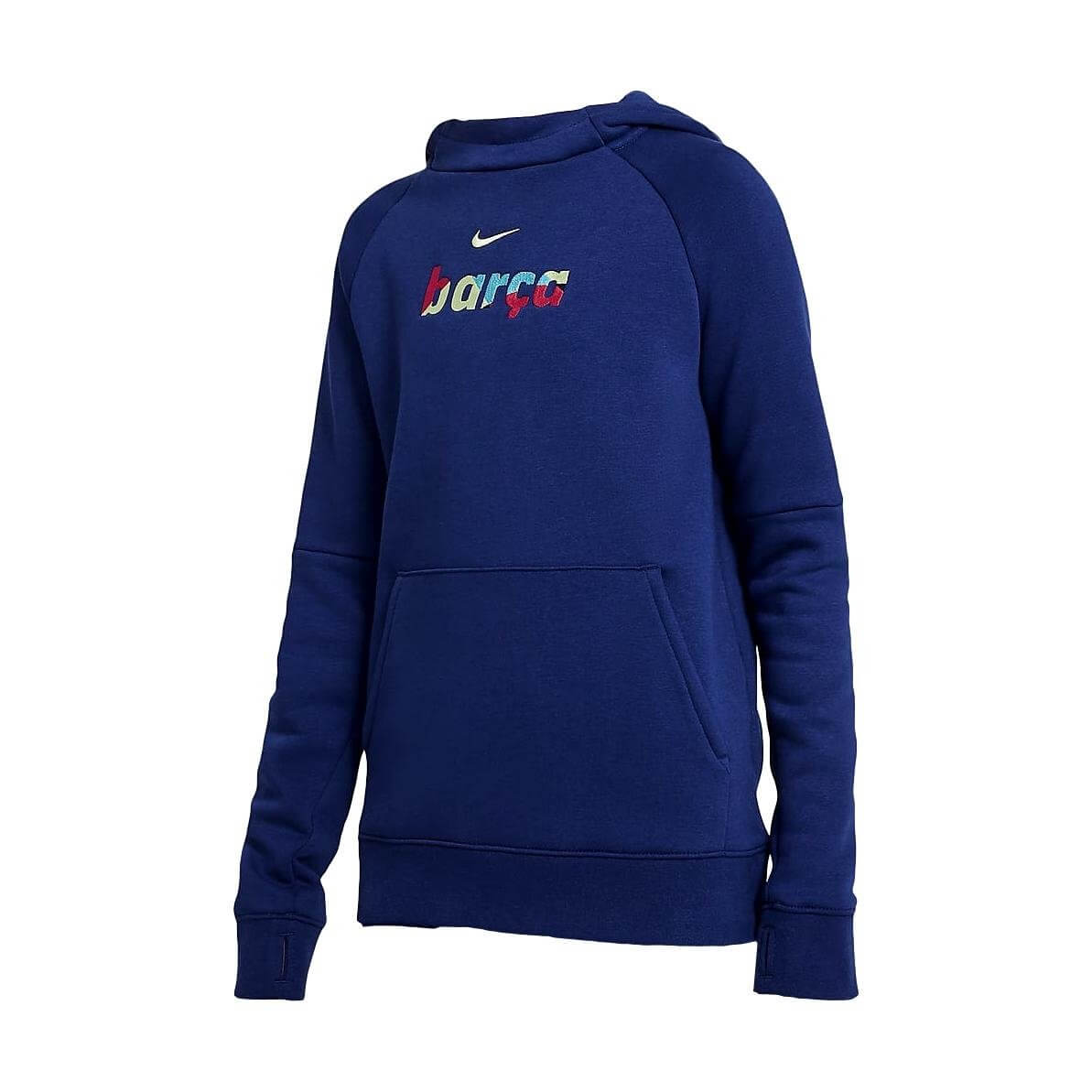 Nike Barcelona Youth Fleece Pullover Hoodie â Stefans Soccer