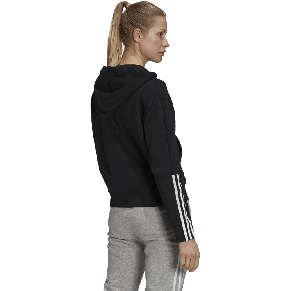 Sudadera con capucha y cremallera completa Adidas Essentials para mujer