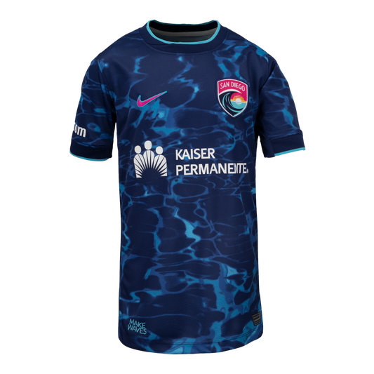 Nike San Diego Wave 2025 Youth Away Jersey