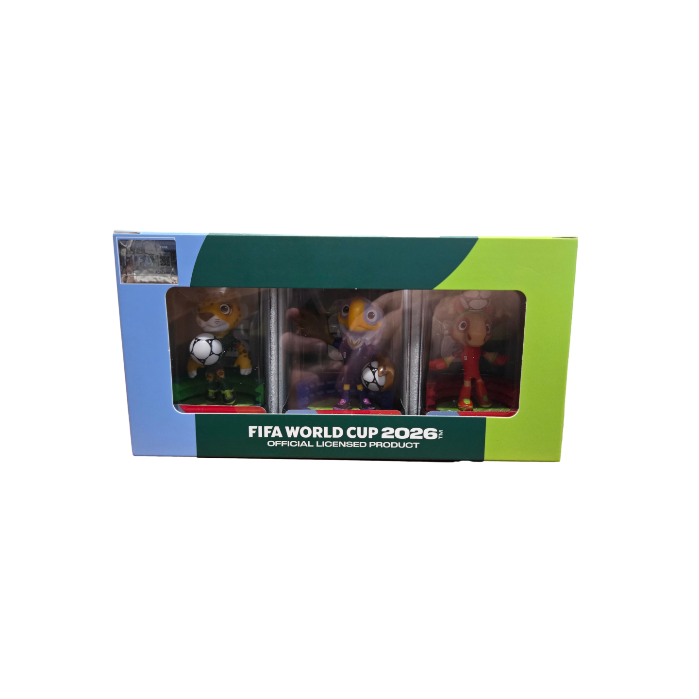 World Cup 2026 Mascots Figurines - USA/Mexico/Canada 3 Pack