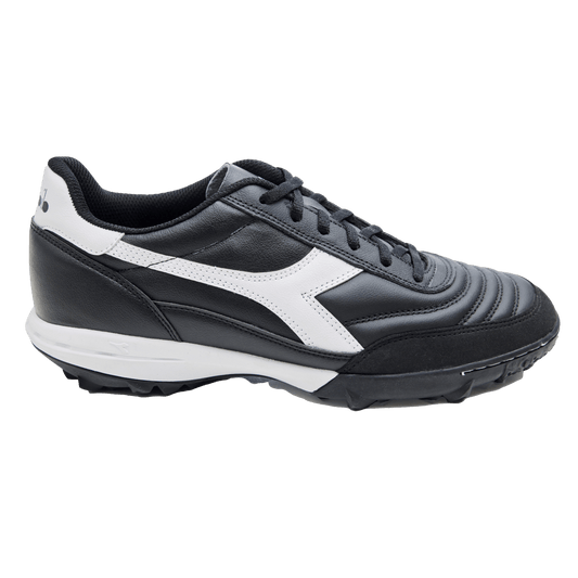 Diadora Calcetto LT Turf Soccer Shoe - Black / White