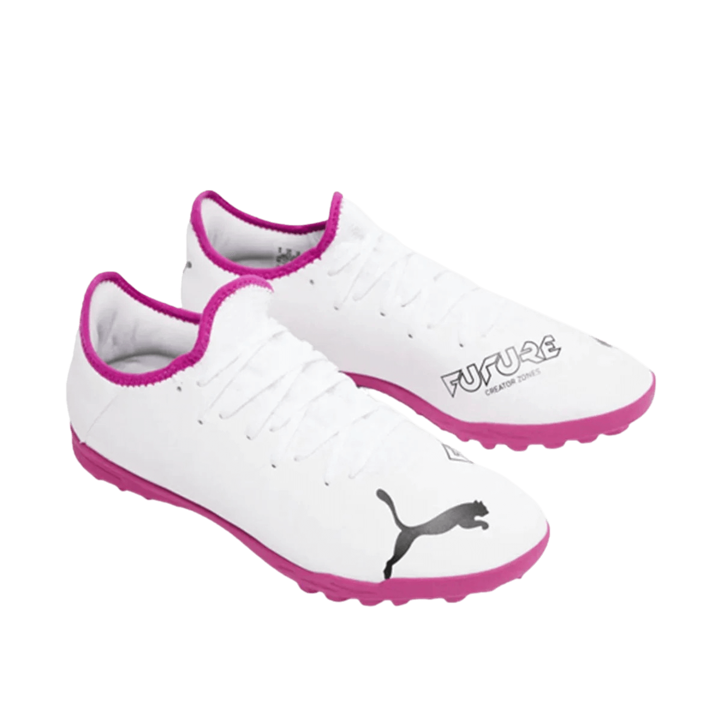 Puma Future Z 4.3 Turf Soccer Shoes - White / Pink