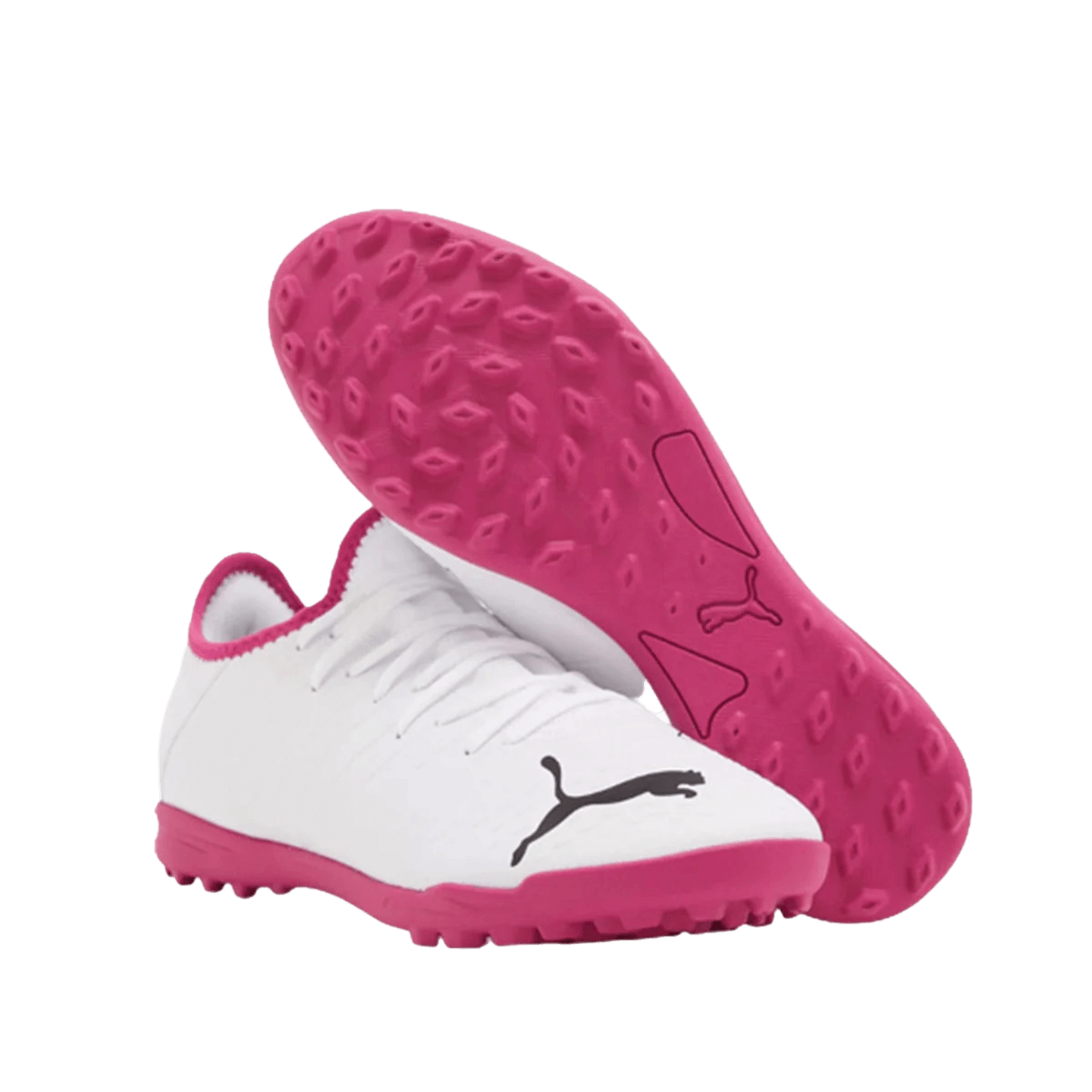 Puma Future Z 4.3 Turf Soccer Shoes - White / Pink