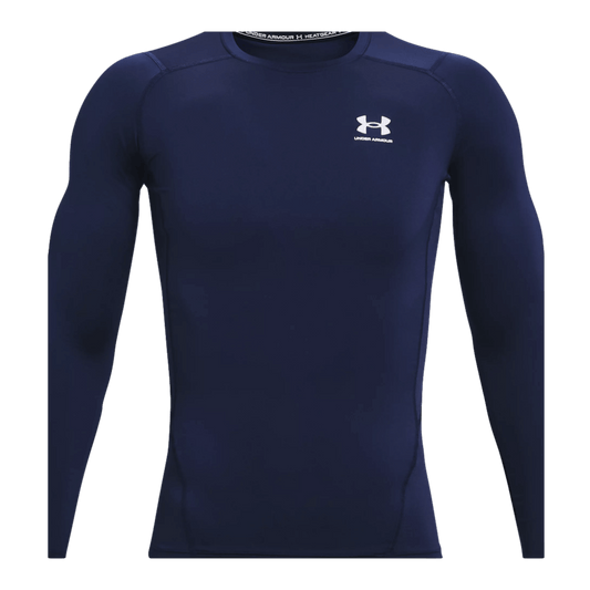 (UNAR-1361524-410) Camiseta de compresión de manga larga Heat Gear de Under Armour