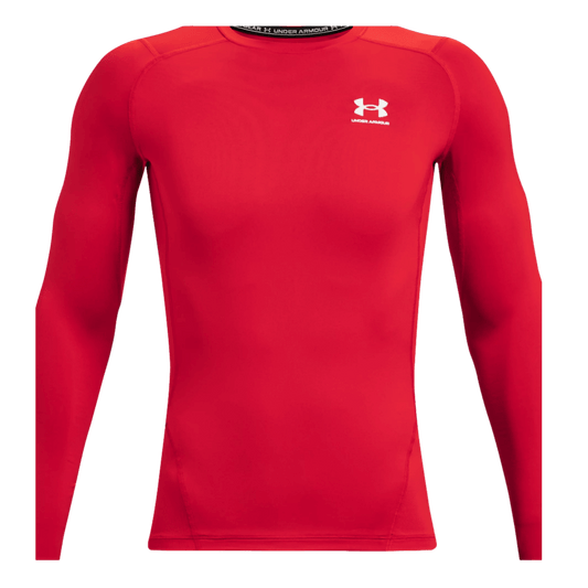 (UNAR-1361524-600) Camiseta de compresión de manga larga Heat Gear de Under Armour