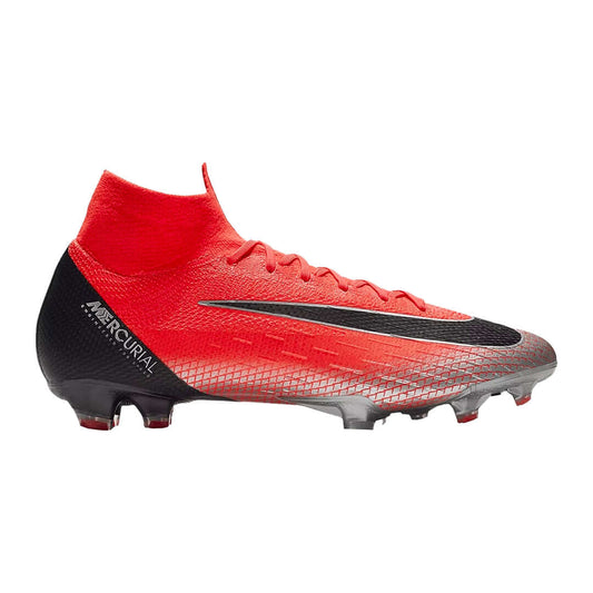 Nike CR7 Superfly 6 Elite FG Soccer Cleats - Red/Black