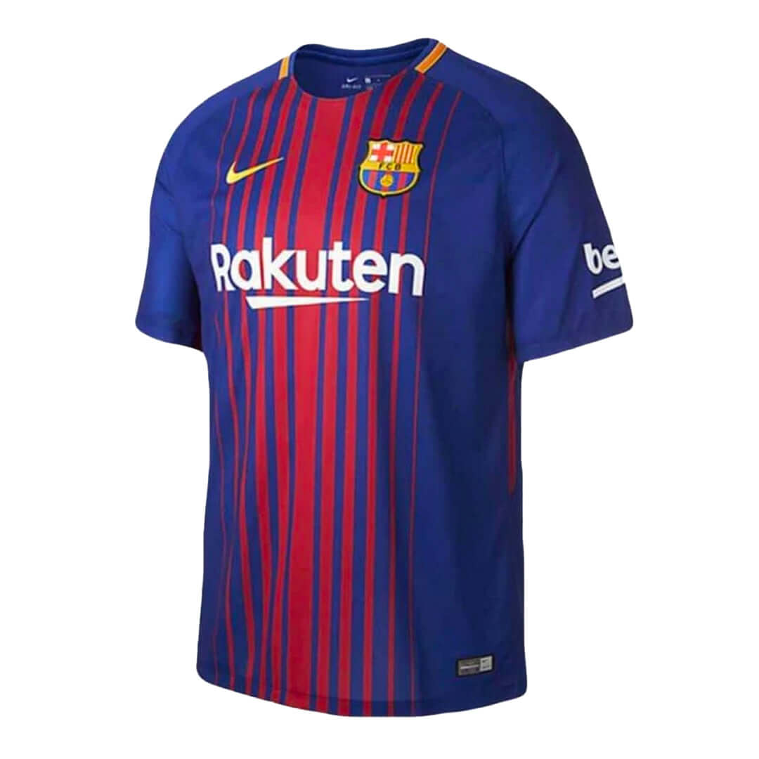 Nike 17/18 FC Barcelona Stadium Jersey with Sponsor Youth