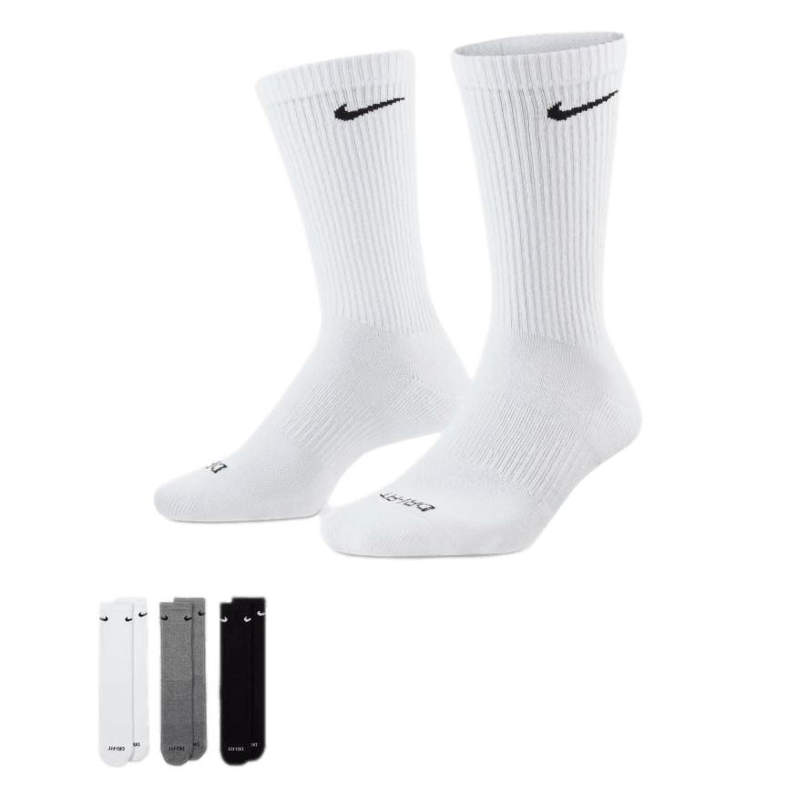 Calcetines deportivos acolchados Nike Everyday Plus (paquete de 3)