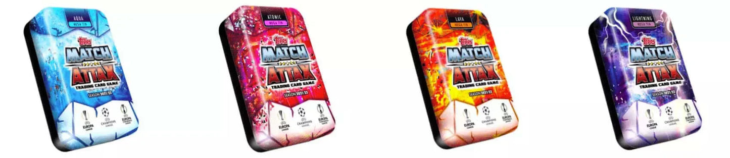 Topps 2021/22 UEFA Champions League Match Attax Midi Mega Collectors Tin