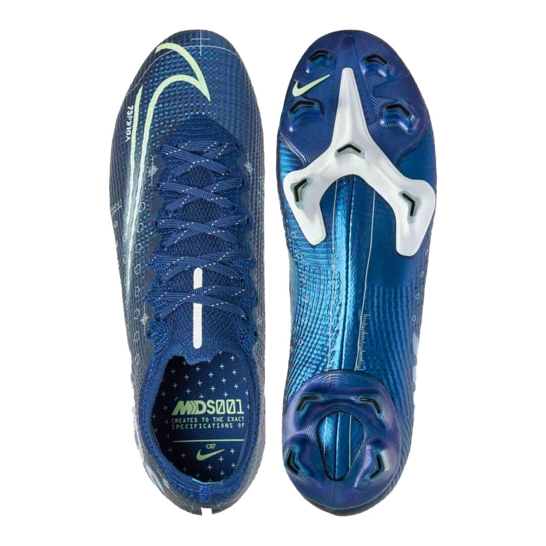 Nike Mercurial Vapor 13 Elite MDS Firm Ground Soccer Cleats - Blue