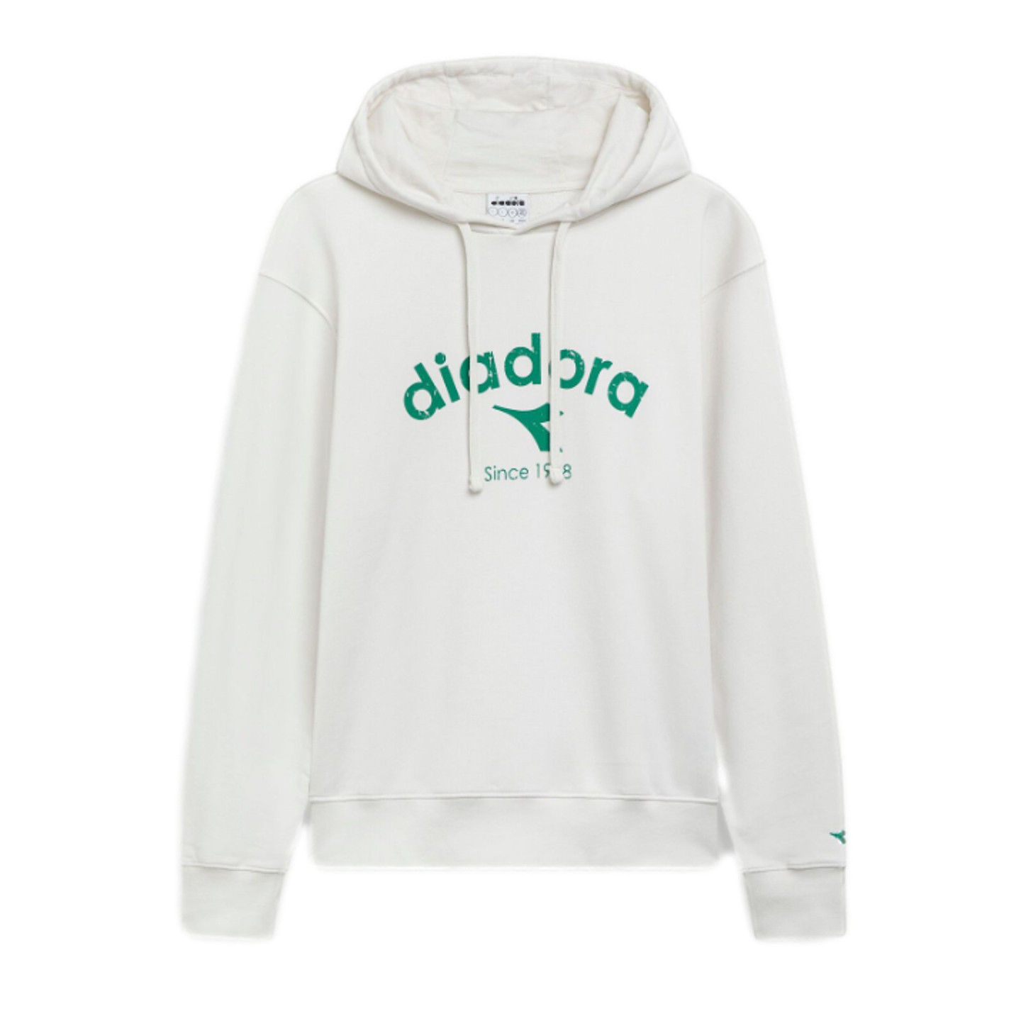 Sudadera con capucha y logotipo deportivo de Diadora