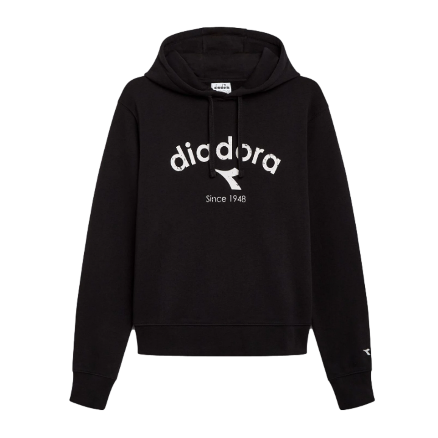 Sudadera con capucha y logotipo deportivo de Diadora