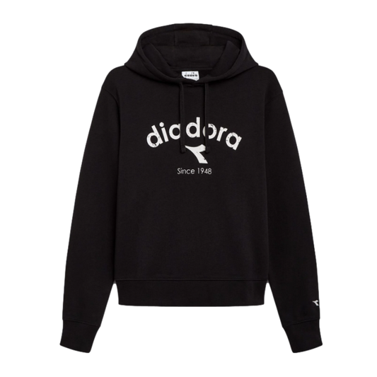 Sudadera con capucha y logotipo deportivo de Diadora