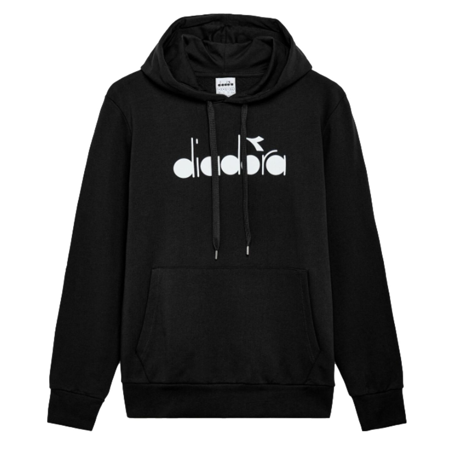 Sudadera con capucha y logotipo de Diadora