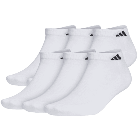 Adidas Athletic Cushioned Low-Cut Socks (6 pk)