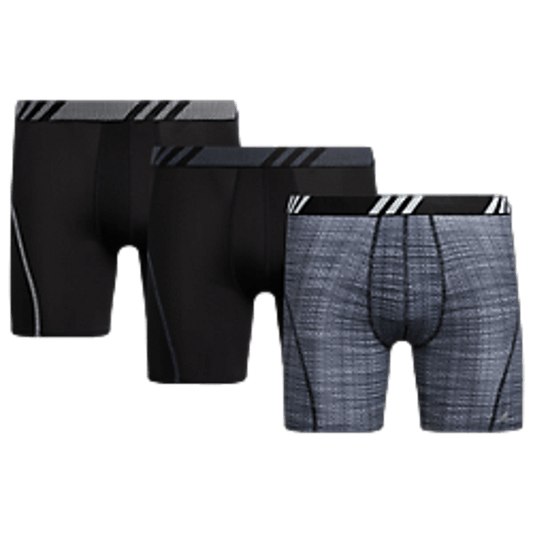Adidas Sport Performance Mesh Graphic Boxer Brief - Black 5154236