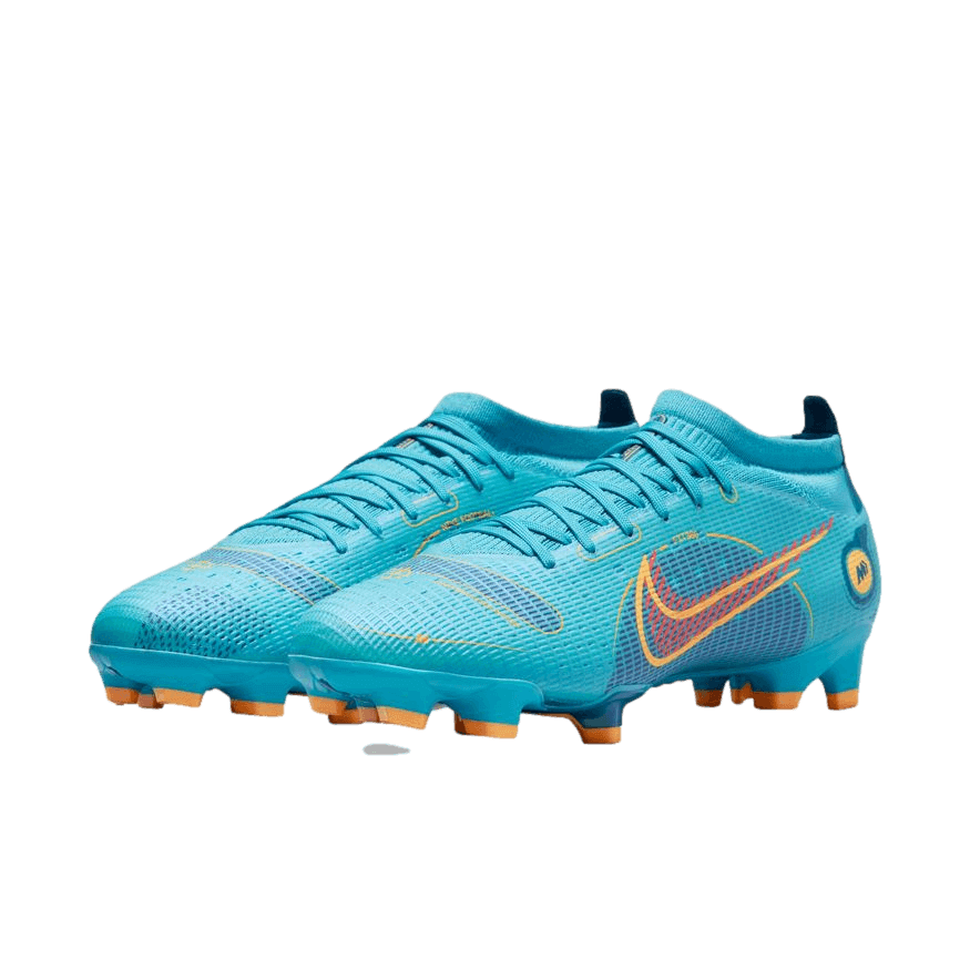 (NIKE-DJ2846-484) Nike Mercurial Vapor 14 Pro Firm Ground Cleats [Blue]